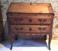 vintage french artisan made secretaire